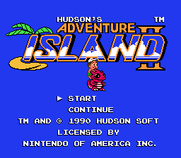 (U) Hudson's Adventure Island II